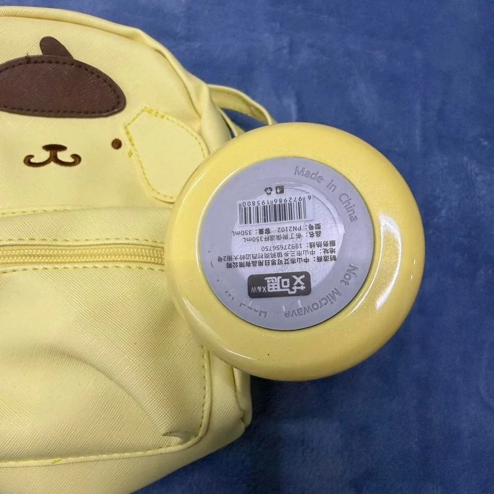 Pompompurin yellow mini bag‎ and water bottle set both new
